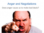 Academic Research- Negotiating Angry